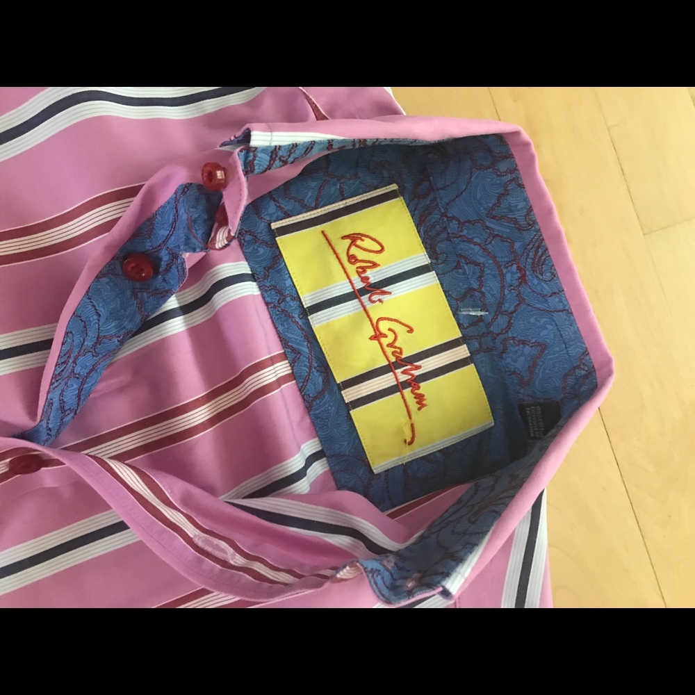 Robert Graham Men’s Button Down Shirt Size Medium